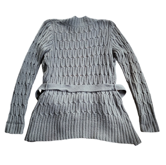 Y2K Old Navy Open Front Cardigan with Tie Closure - Picture 4 of 8